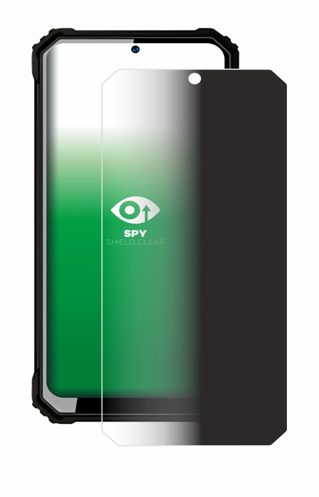 Imagen del dispositivo Oukitel WP23 con una amplia variedad de protectores de pantalla.