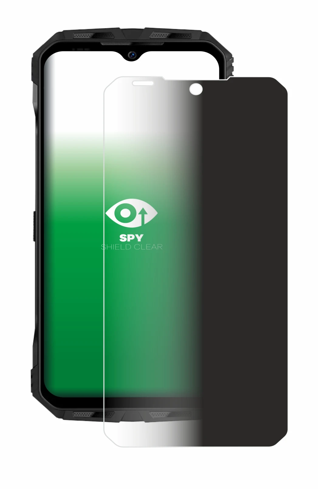 Imagen del dispositivo Doogee V Max Plus con una amplia variedad de protectores de pantalla.