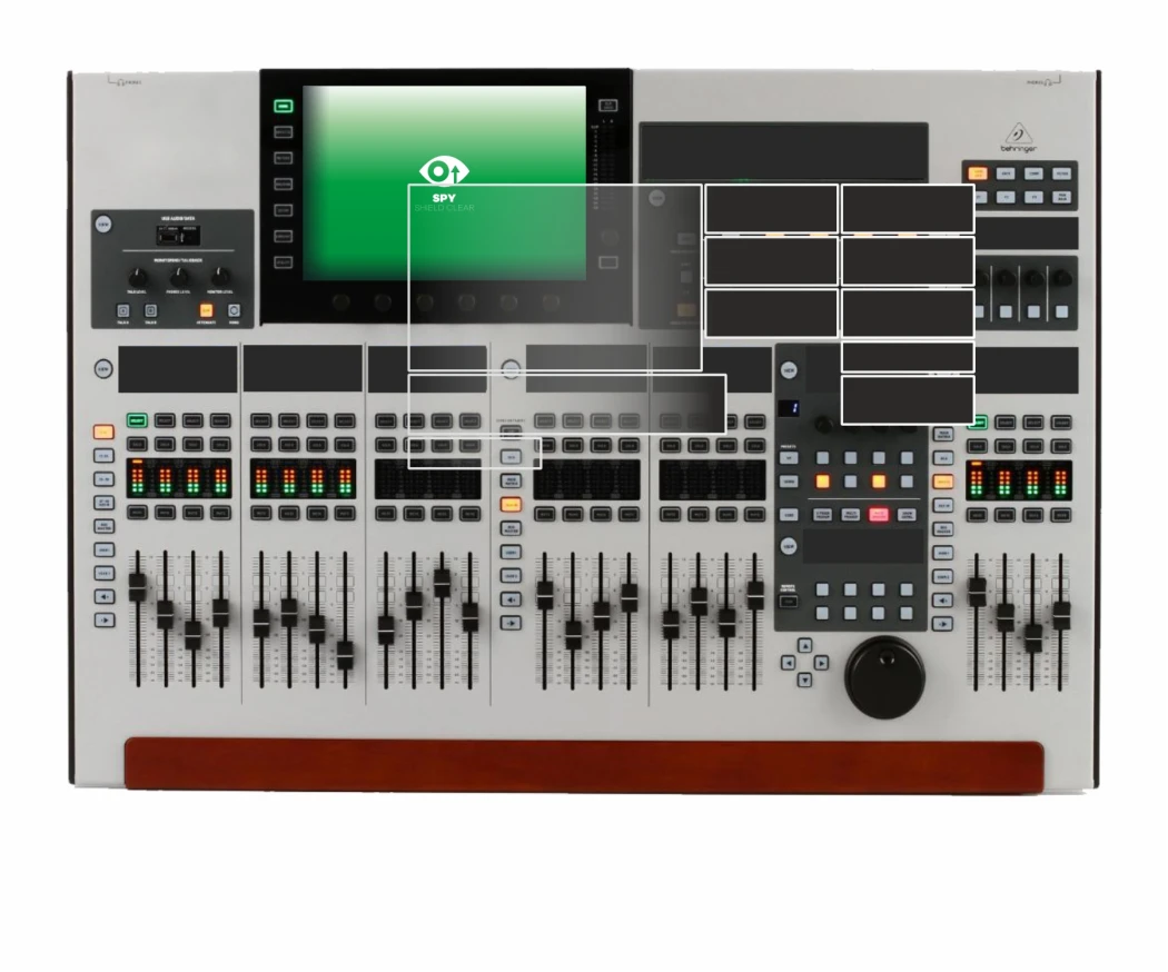 Imagen del dispositivo Behringer Wing (Set compuesto por 11 láminas) con una amplia variedad de protectores de pantalla.