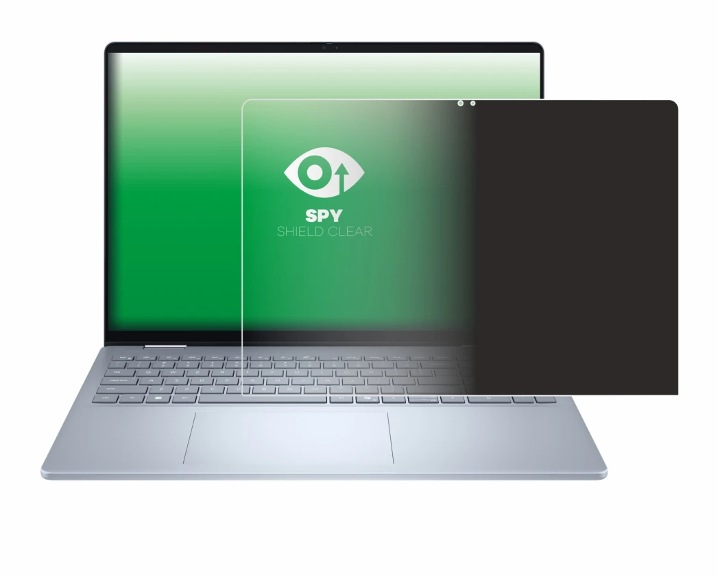 Imagen del dispositivo Dell 16 Plus-2-in-1 con una amplia variedad de protectores de pantalla.