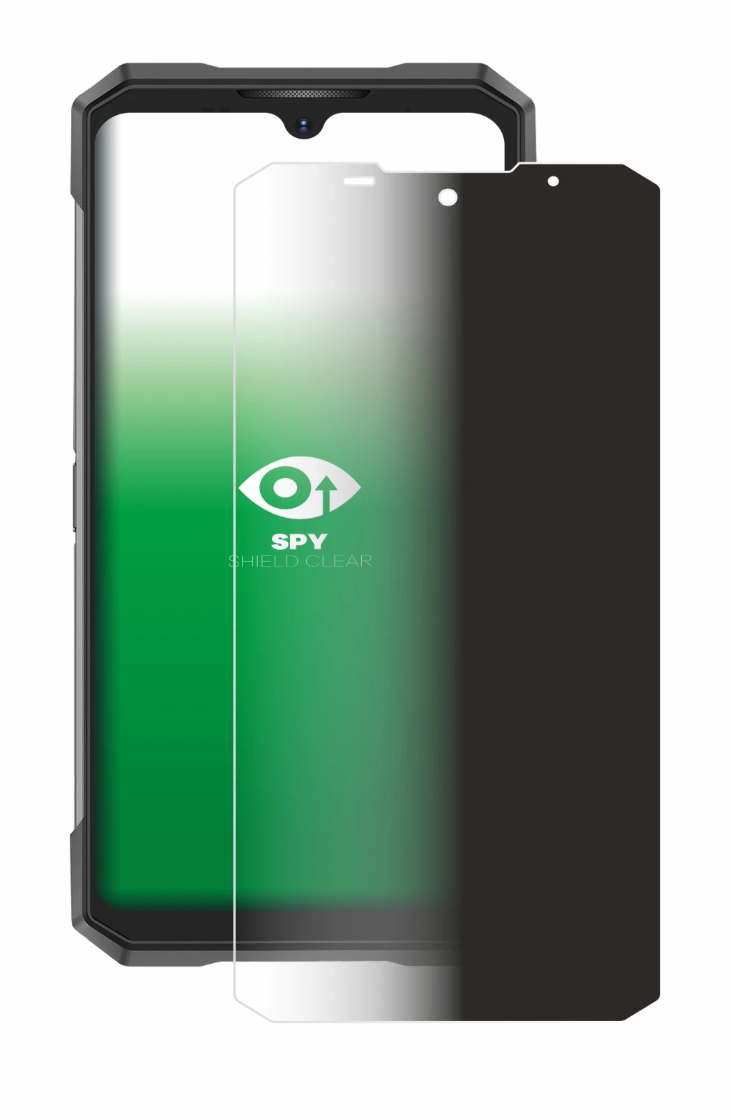 Imagen del dispositivo Doogee S200X con una amplia variedad de protectores de pantalla.