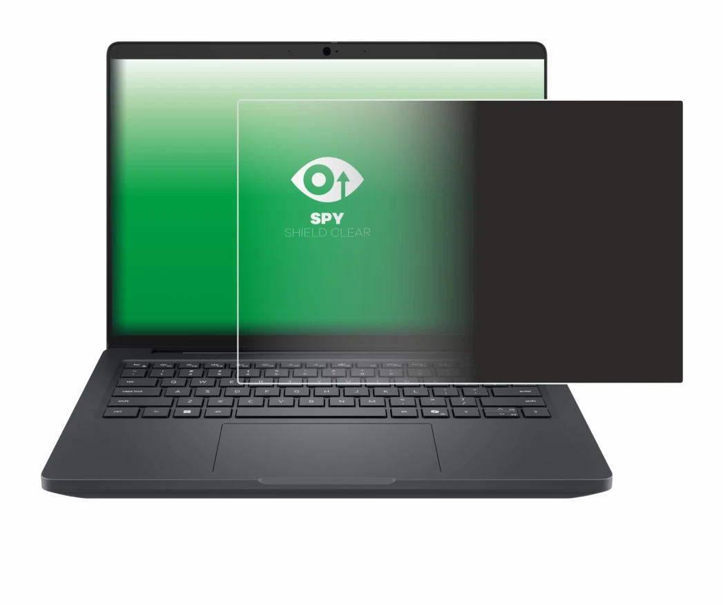 Imagen del dispositivo Dell Pro Max 14 con una amplia variedad de protectores de pantalla.