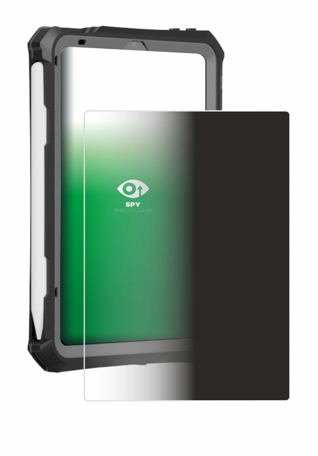 Imagen del dispositivo Apple iPad Mini 7 2024 (case-friendly) con una amplia variedad de protectores de pantalla.