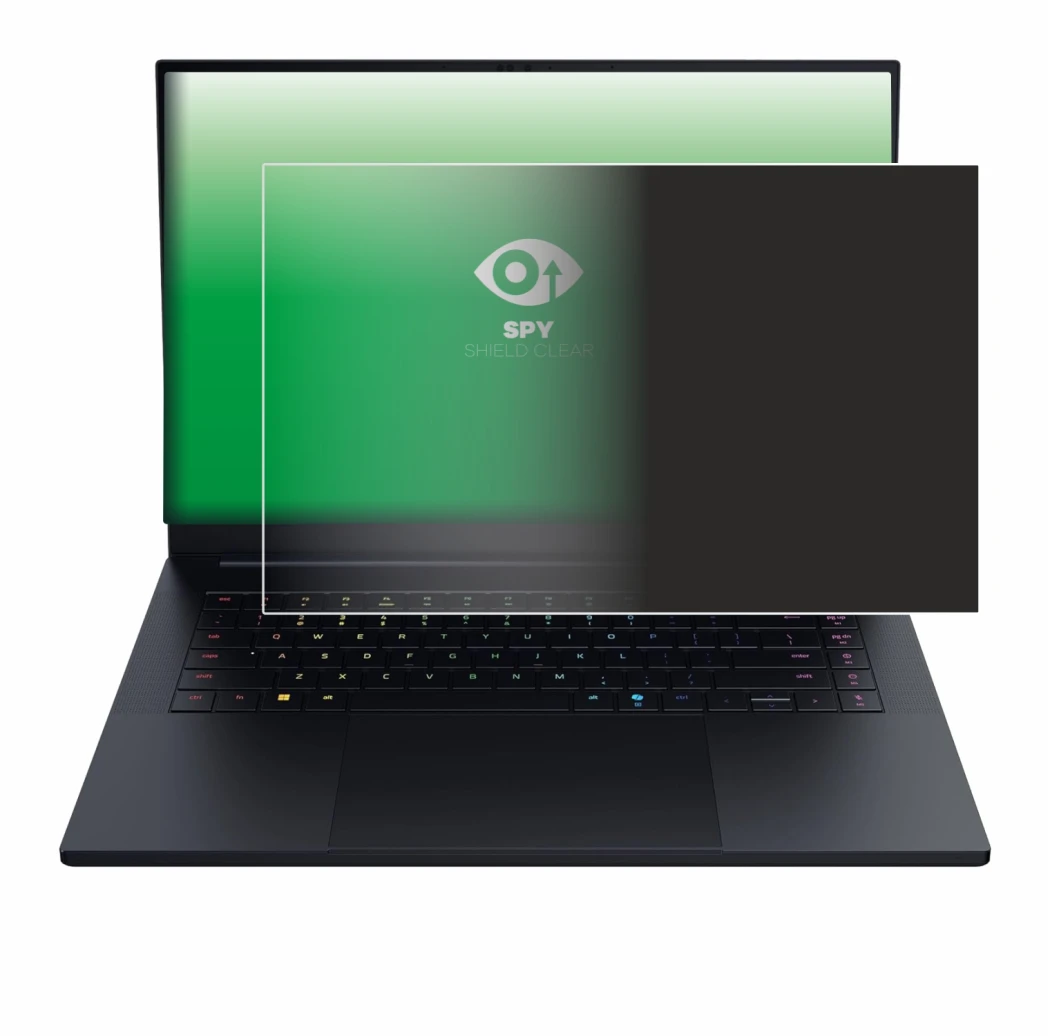 Imagen del dispositivo Razer Blade 16 2025 con una amplia variedad de protectores de pantalla.