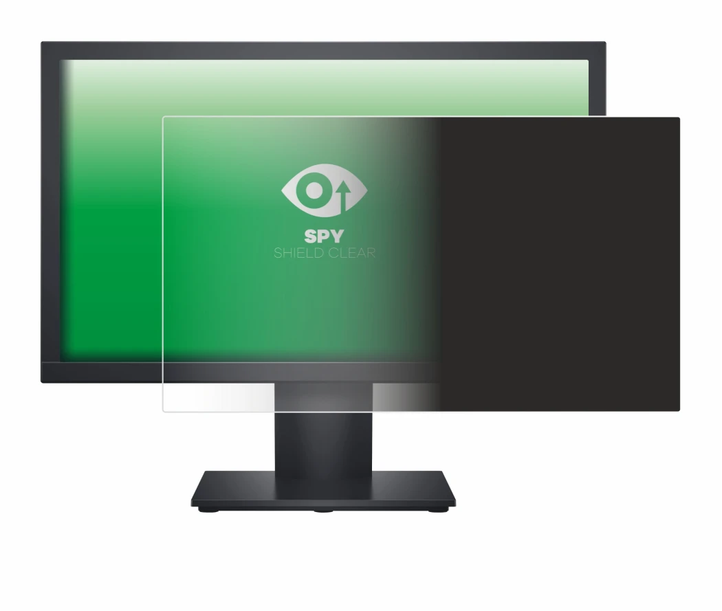 Imagen del dispositivo Dell E1920H con una amplia variedad de protectores de pantalla.