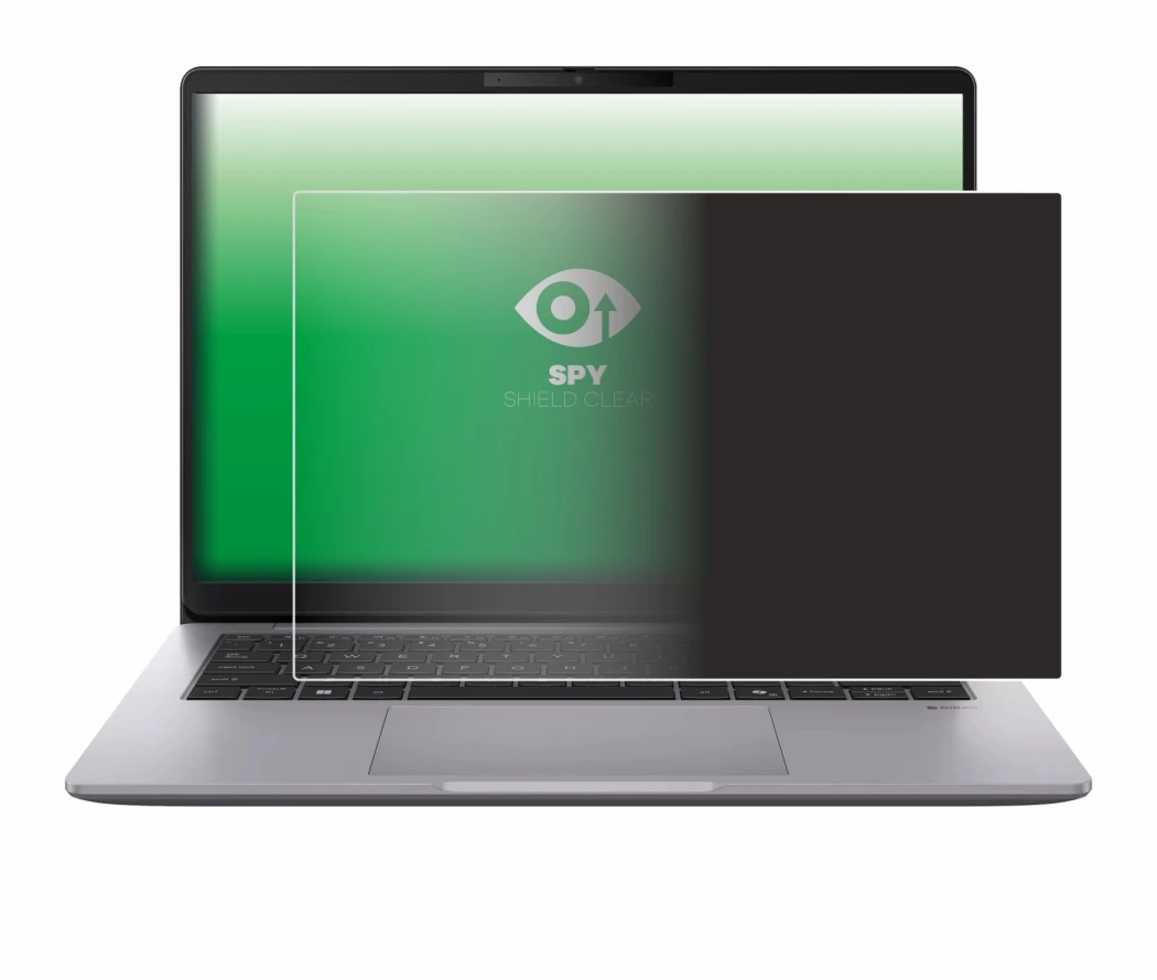 Imagen del dispositivo ASUS ExpertBook P3 G2 con una amplia variedad de protectores de pantalla.