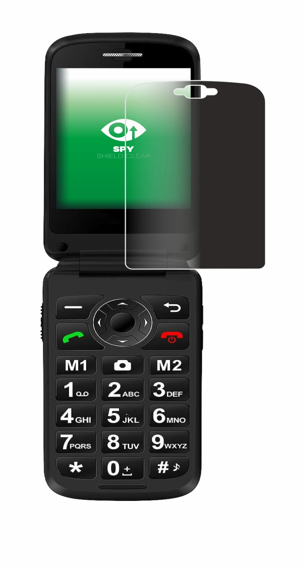 Imagen del dispositivo Simvalley Mobile XL-970 con una amplia variedad de protectores de pantalla.