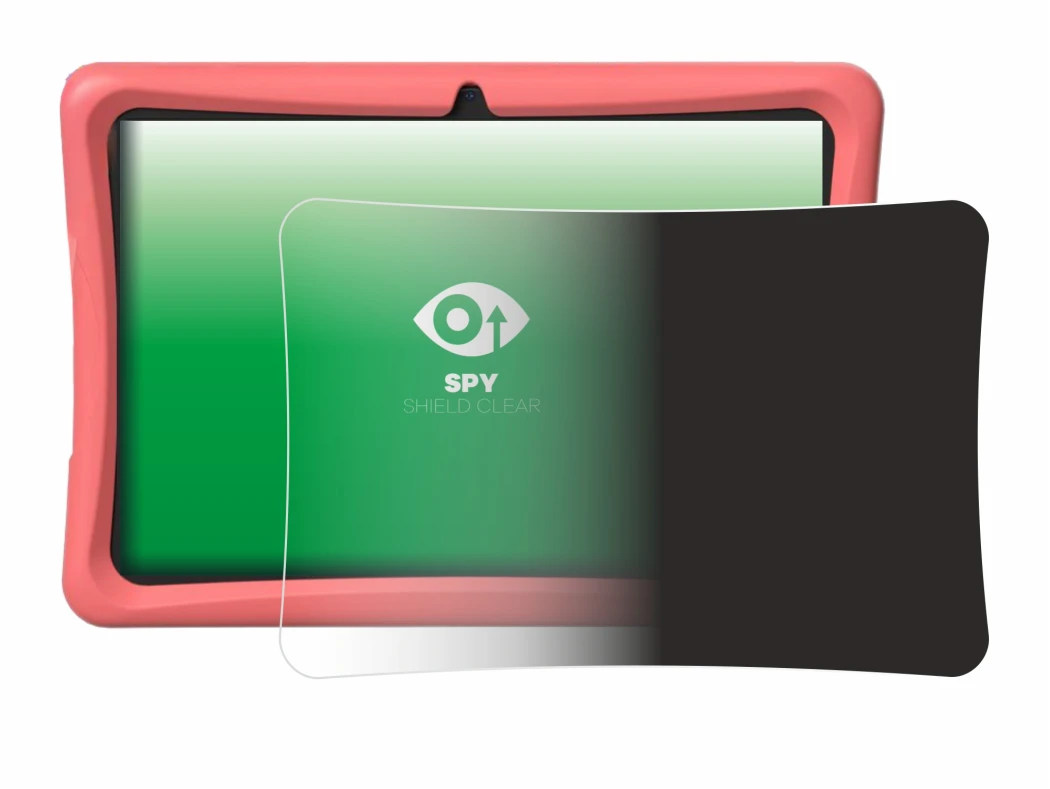Imagen del dispositivo Tabwee K10 con una amplia variedad de protectores de pantalla.