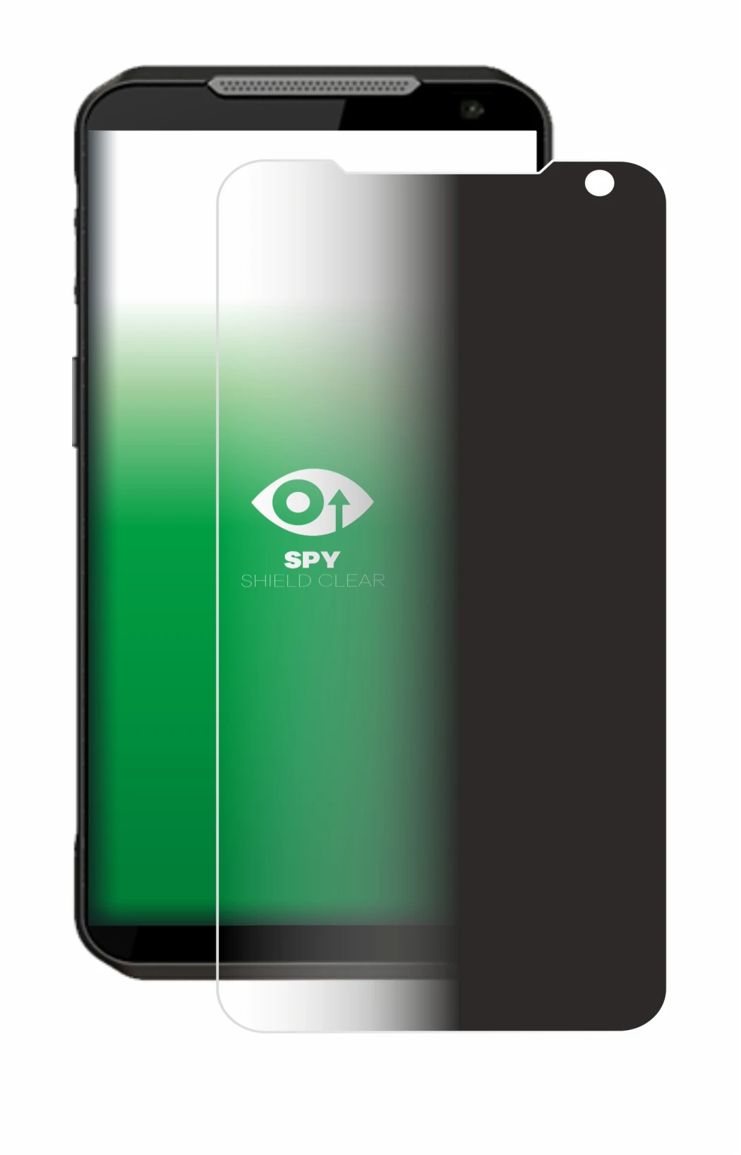 Imagen del dispositivo Point Mobile MF52 con una amplia variedad de protectores de pantalla.