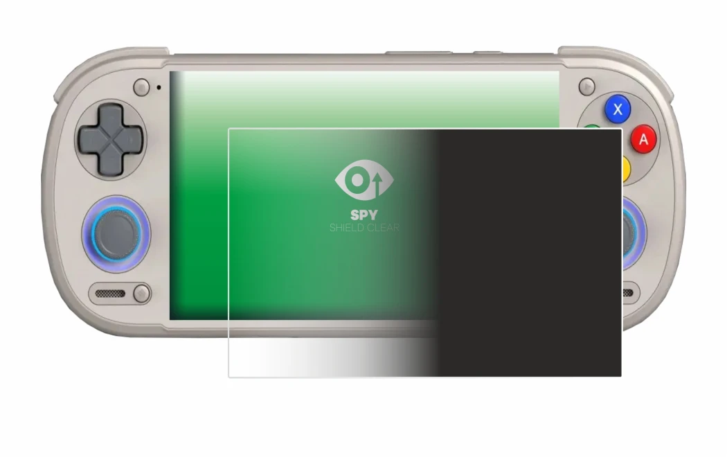 Imagen del dispositivo Retroid Pocket 6 con una amplia variedad de protectores de pantalla.