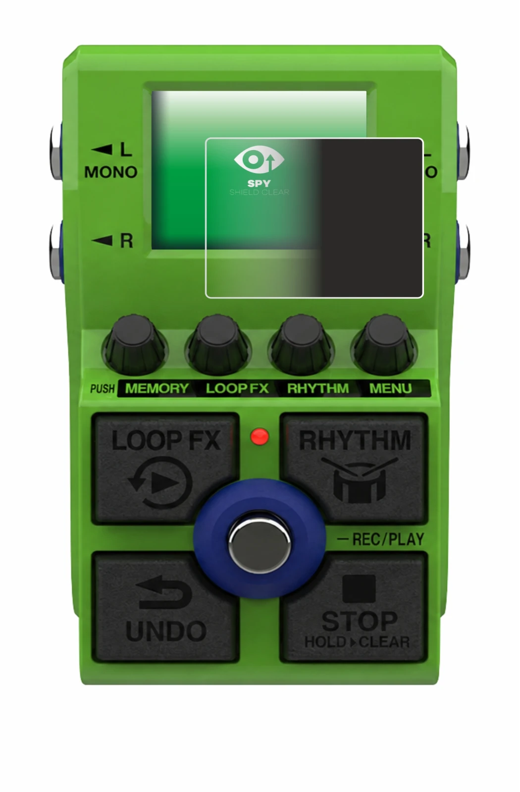 Imagen del dispositivo Zoom MS-90LP Plus con una amplia variedad de protectores de pantalla.