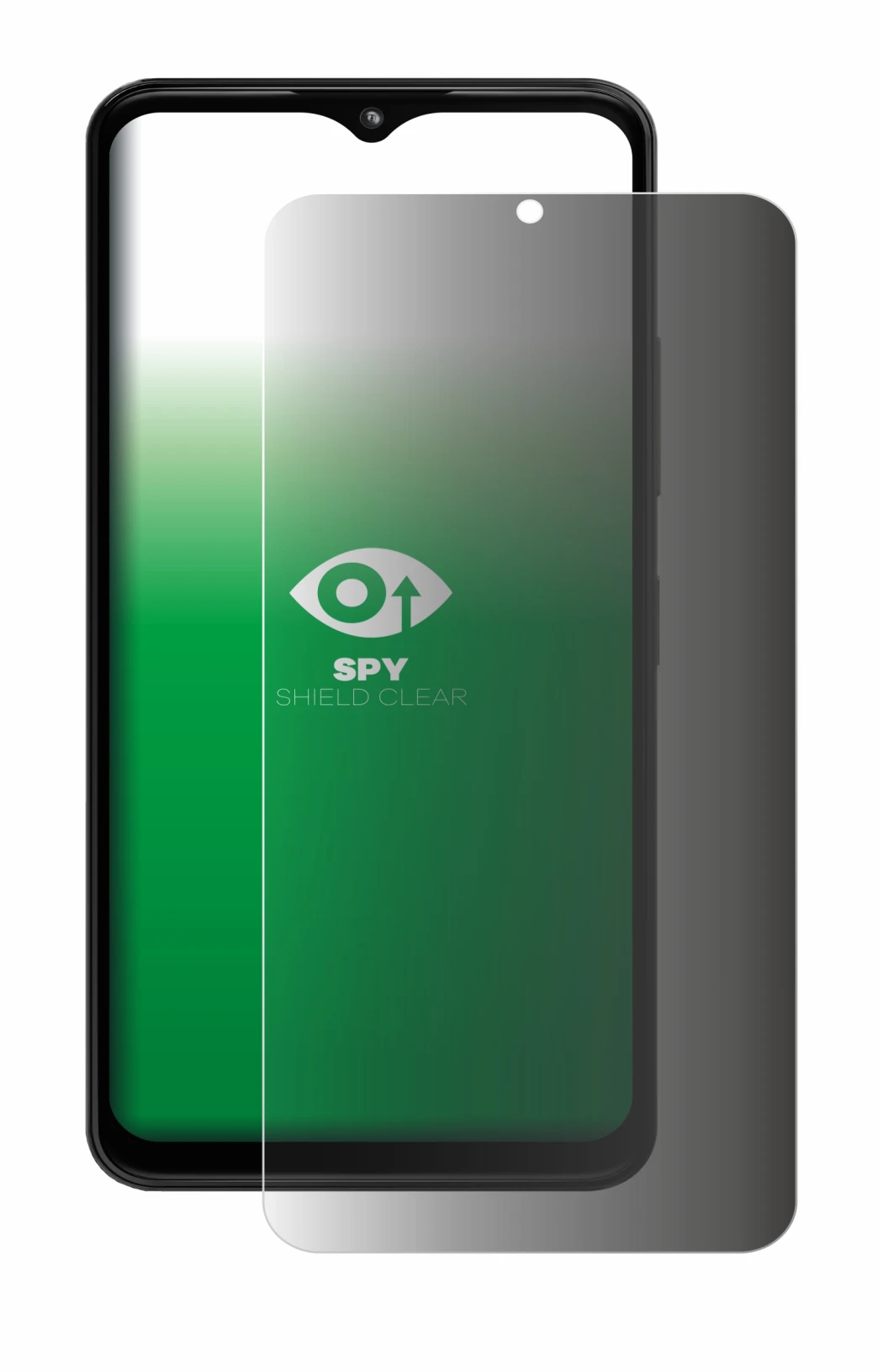 Imagen del dispositivo HMD Arc con una amplia variedad de protectores de pantalla.