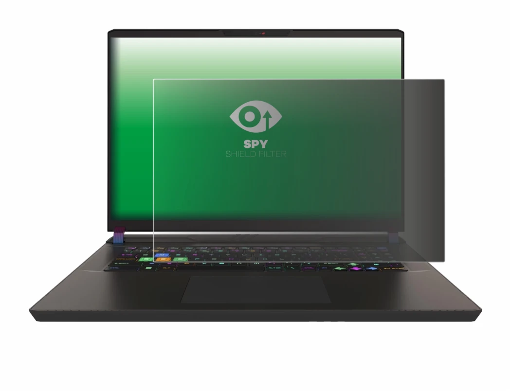 Imagen del dispositivo MSI Vector 17 HX con una amplia variedad de protectores de pantalla.