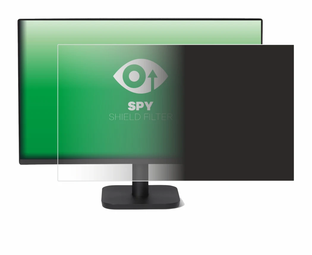 Imagen del dispositivo Amazon Basics 27E40 con una amplia variedad de protectores de pantalla.