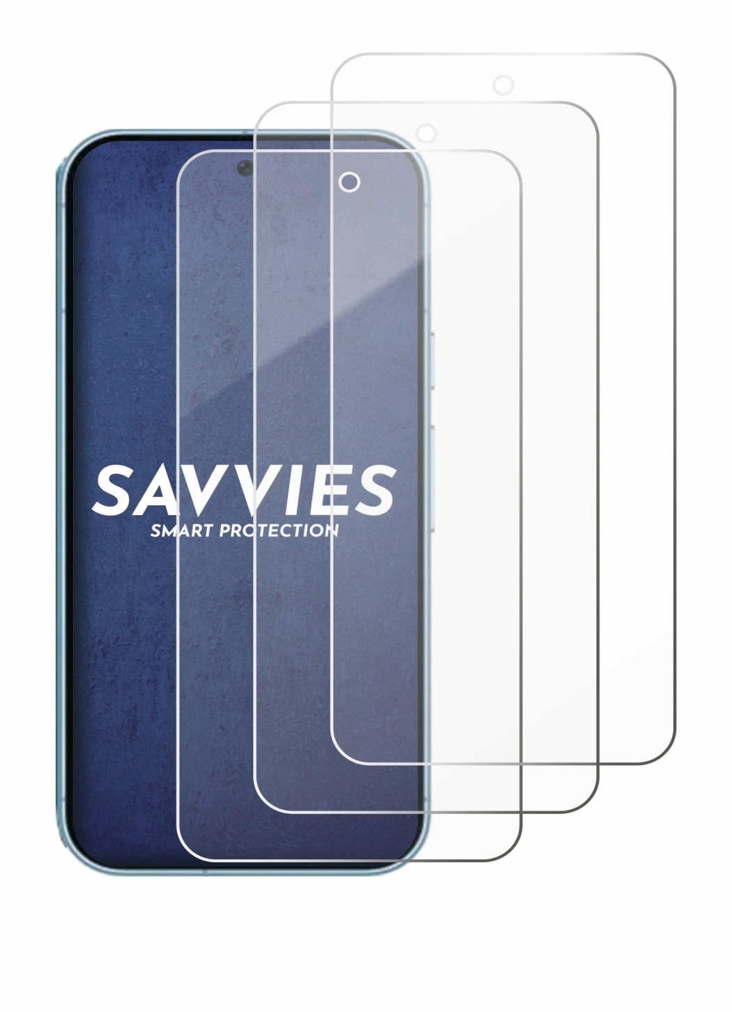 Imagen del dispositivo Google Pixel 9 Pro XL con una amplia variedad de protectores de pantalla.