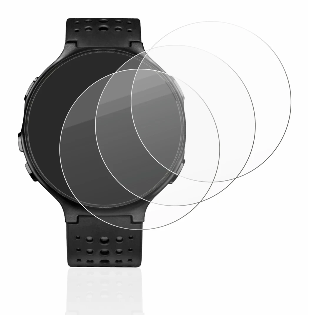 Imagen del dispositivo Garmin Forerunner 235 con una amplia variedad de protectores de pantalla.