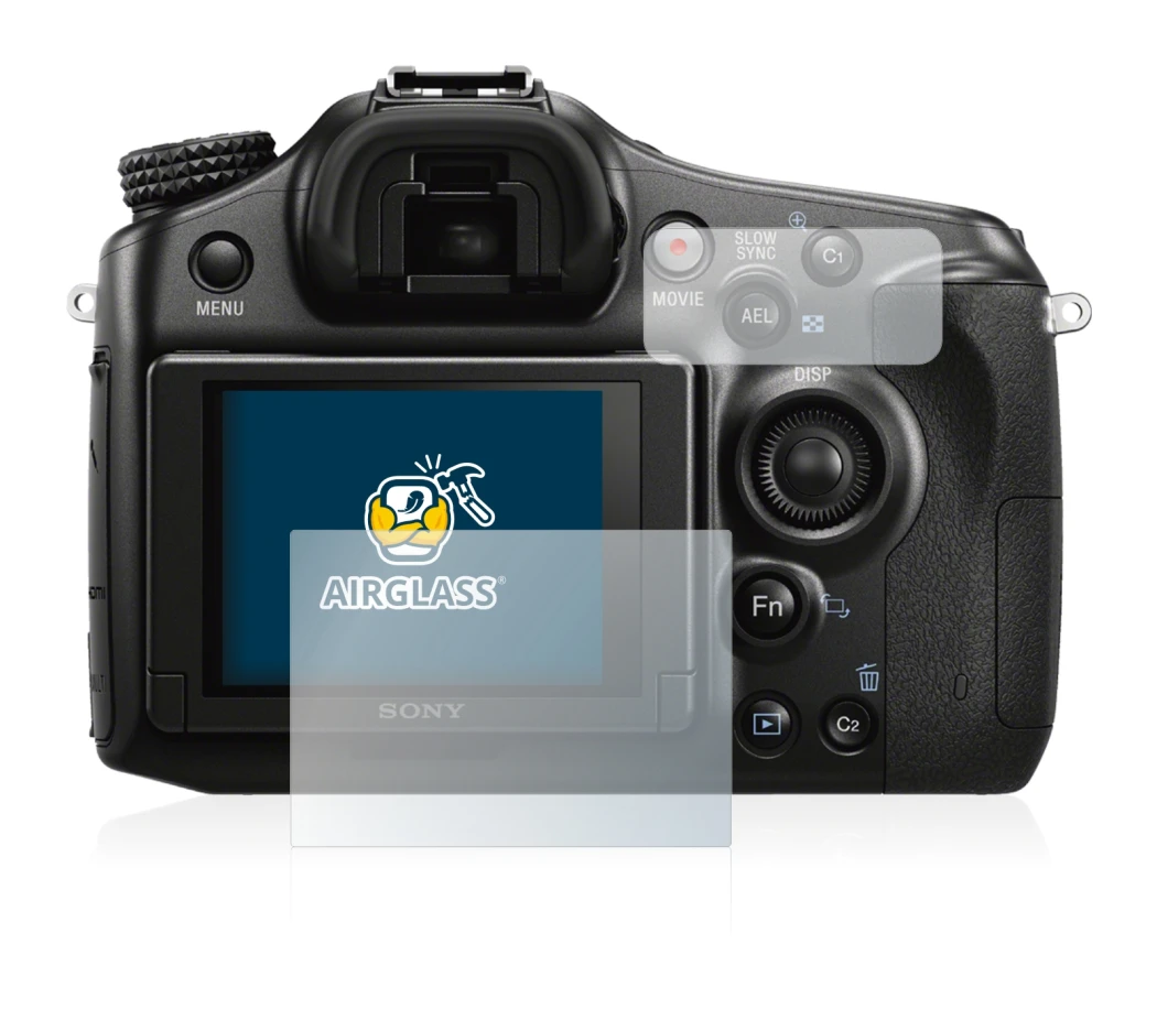 Imagen del dispositivo Sony Alpha 68 con una amplia variedad de protectores de pantalla.