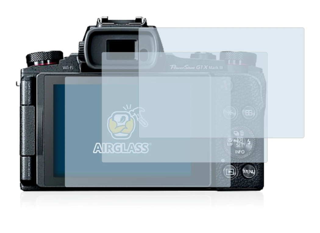 Imagen del dispositivo Canon PowerShot G1 X Mark III con una amplia variedad de protectores de pantalla.