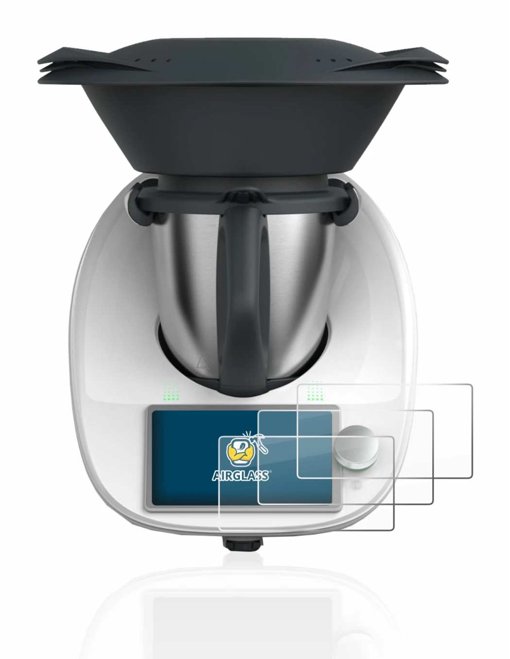 Imagen del dispositivo Vorwerk Thermomix TM6 con una amplia variedad de protectores de pantalla.