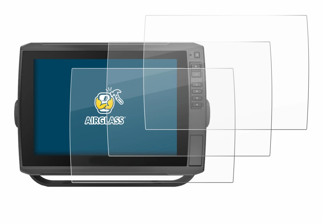 Imagen del dispositivo Garmin ECHOMAP Ultra 102sv con una amplia variedad de protectores de pantalla.