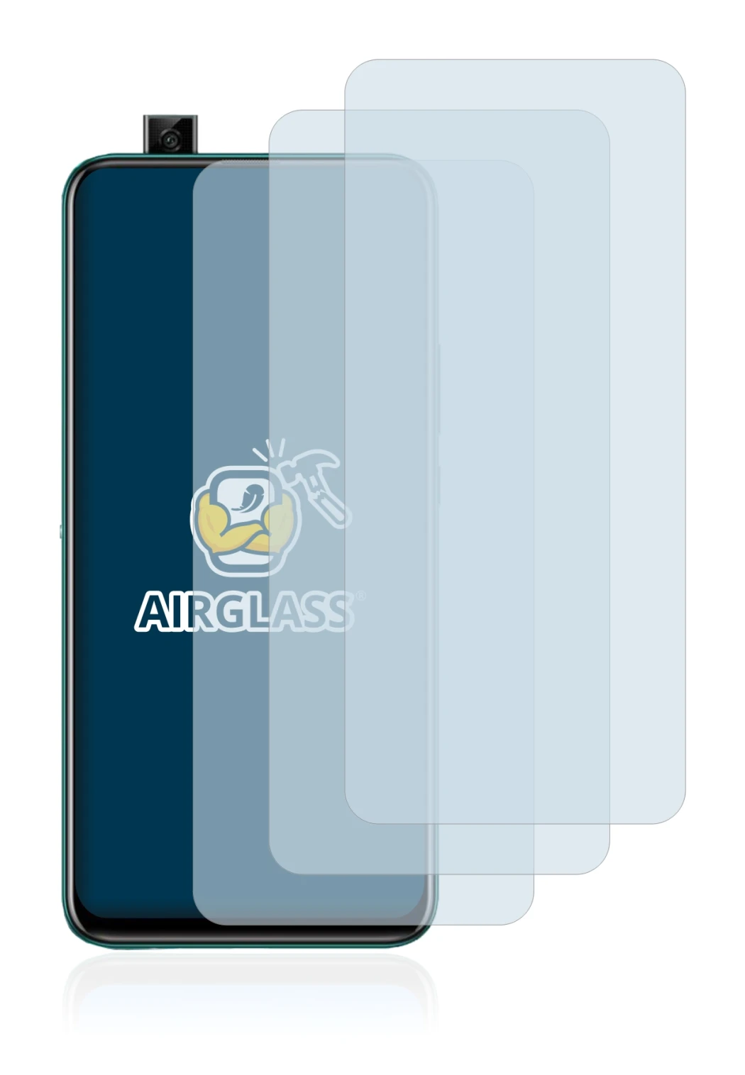 Imagen del dispositivo Huawei P smart Z con una amplia variedad de protectores de pantalla.