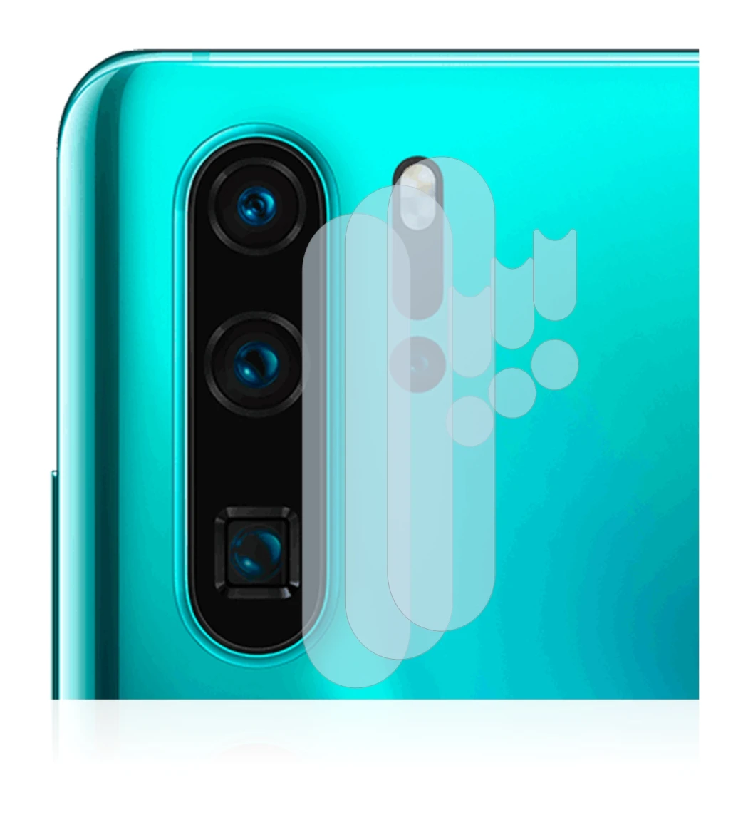 Imagen del dispositivo Huawei P30 Pro New Edition (SÓLO Cámara) con una amplia variedad de protectores de pantalla.