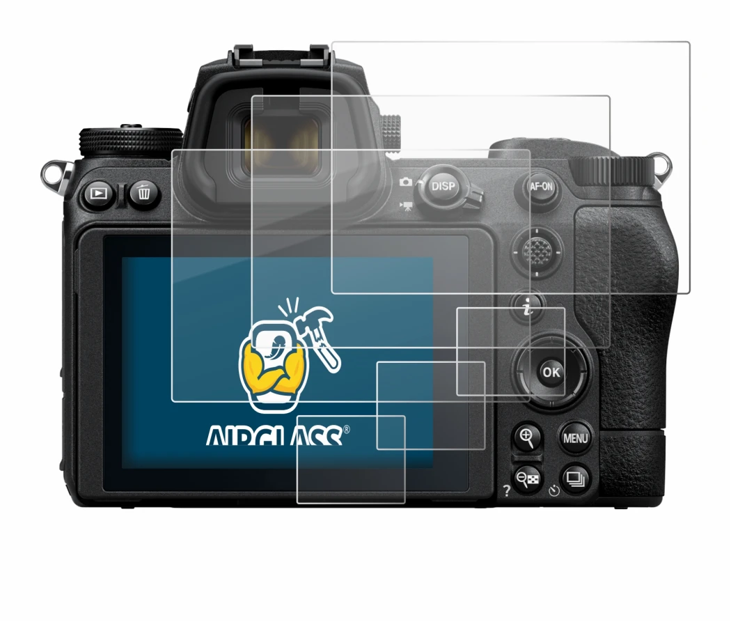 Imagen del dispositivo Nikon Z 6 II con una amplia variedad de protectores de pantalla.