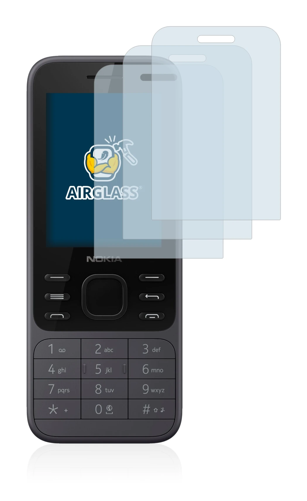 Imagen del dispositivo Nokia 6300 2020 con una amplia variedad de protectores de pantalla.