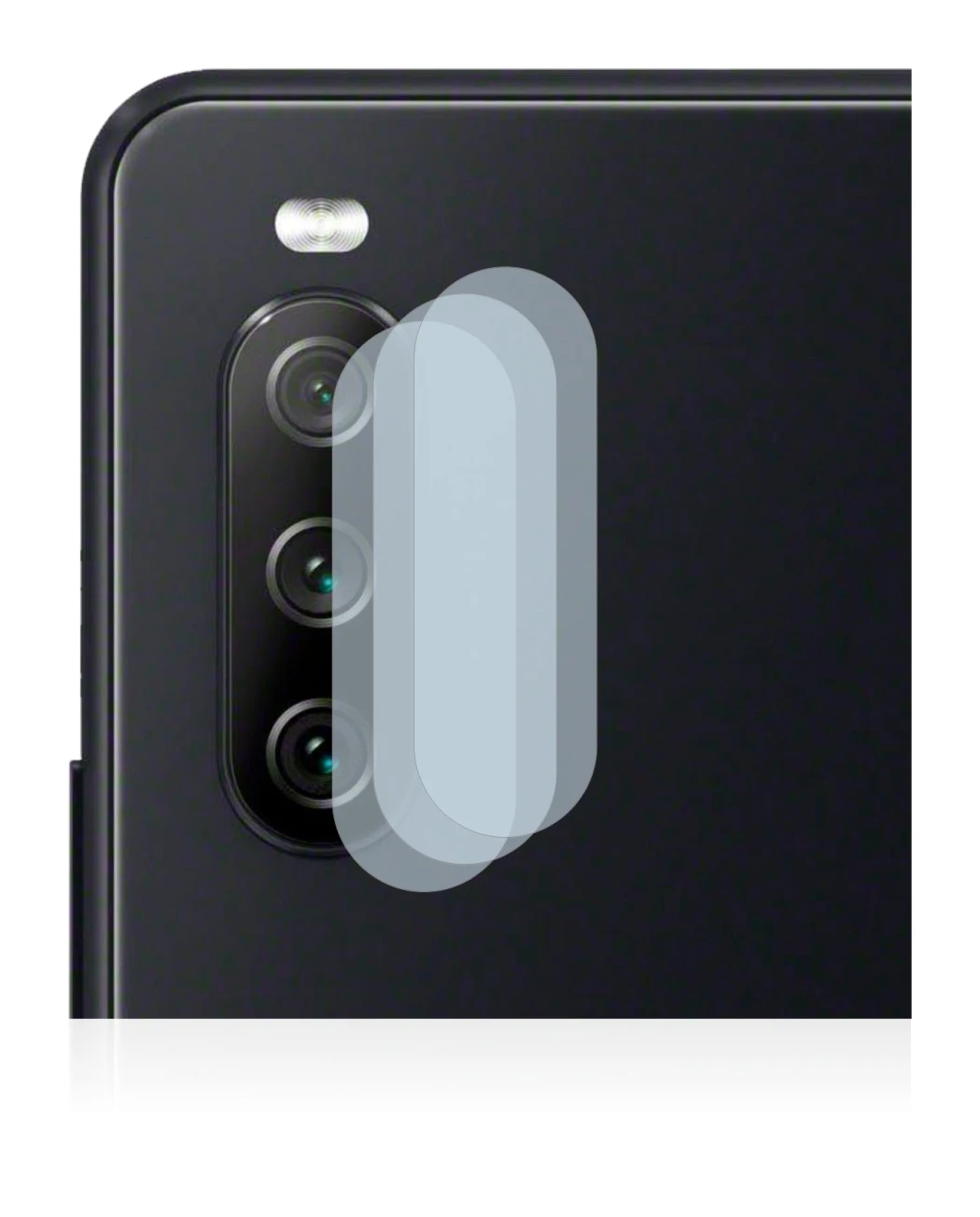 Imagen del dispositivo Sony Xperia 10 III (SÓLO Cámara) con una amplia variedad de protectores de pantalla.