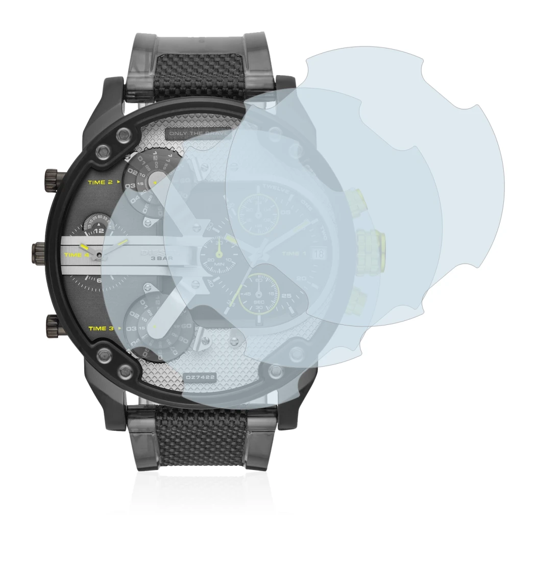 Imagen del dispositivo Diesel DZ7422 Mr. Daddy 2.0 con una amplia variedad de protectores de pantalla.