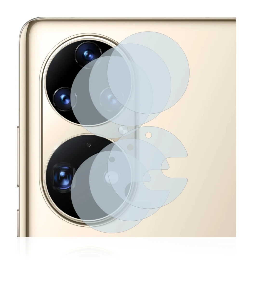 Imagen del dispositivo Huawei P50 Pro (SÓLO Cámara) con una amplia variedad de protectores de pantalla.