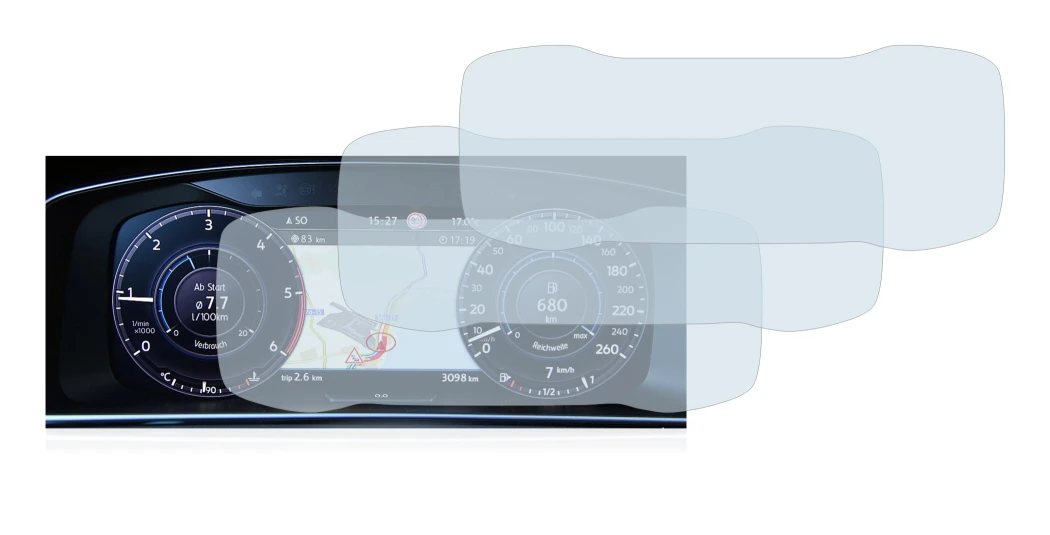 Imagen del dispositivo Volkswagen Golf 7 Facelift (2016-2019) Active Info Display 12.3