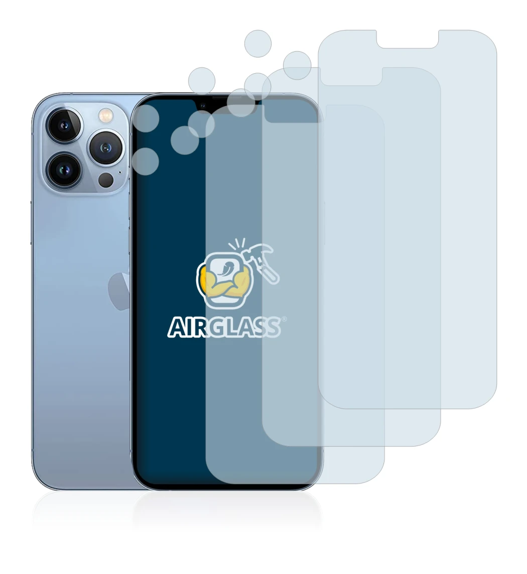 Imagen del dispositivo Apple iPhone 13 Pro Max (Frontal+Cámara) con una amplia variedad de protectores de pantalla.