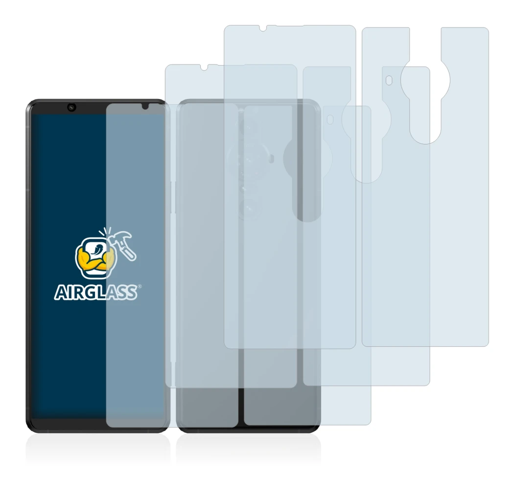 Imagen del dispositivo Sony Xperia Pro-I (Frontal+Trasero) con una amplia variedad de protectores de pantalla.