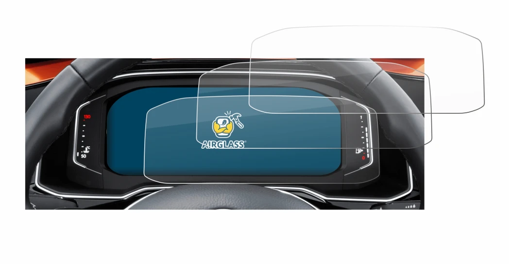 Imagen del dispositivo Volkswagen Polo 6 Digital Cockpit Pro con una amplia variedad de protectores de pantalla.