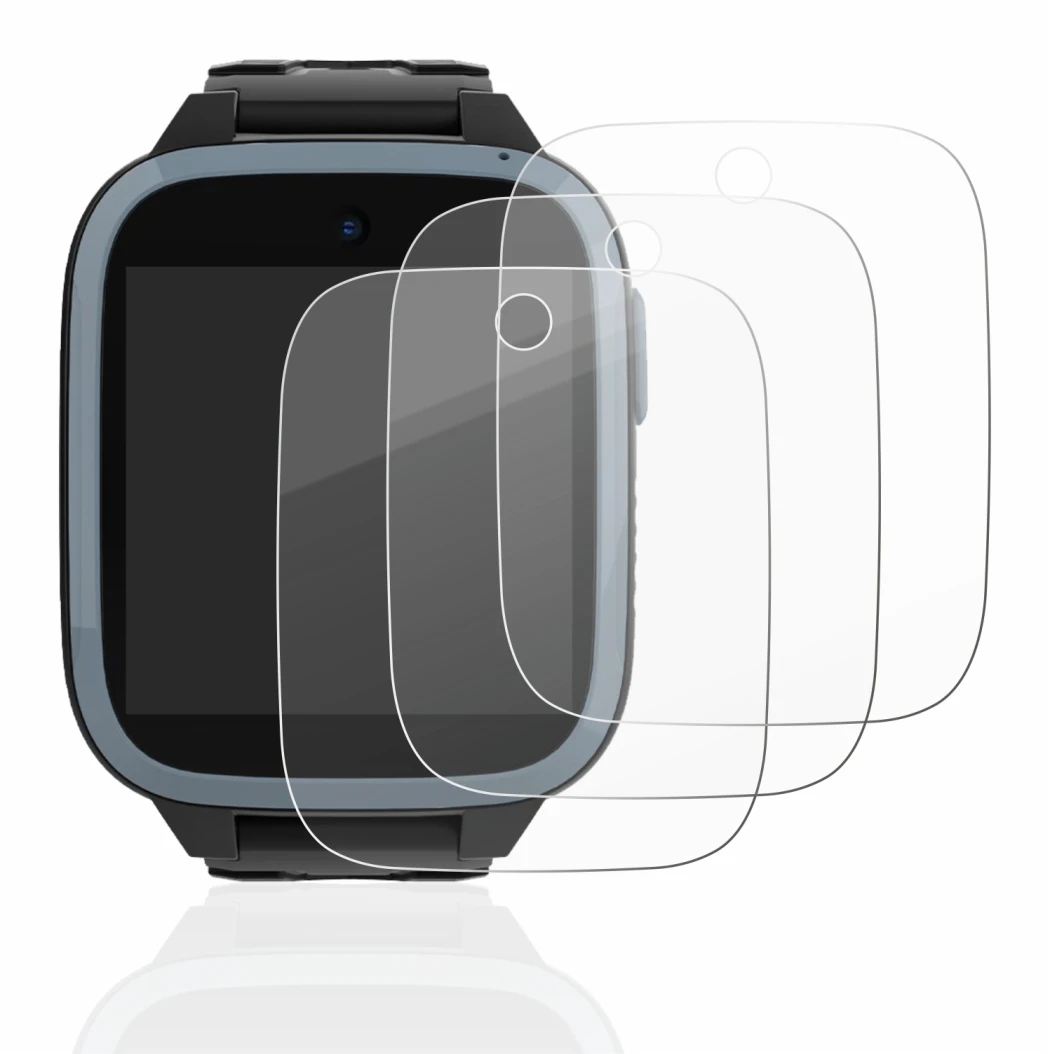 Imagen del dispositivo Xplora XGO3 (1a Gen.) con una amplia variedad de protectores de pantalla.