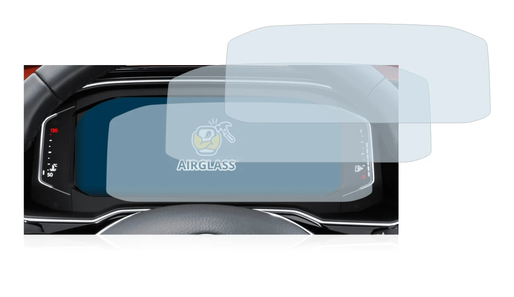 Imagen del dispositivo Volkswagen Tiguan 2021 Digital Cockpit Pro con una amplia variedad de protectores de pantalla.