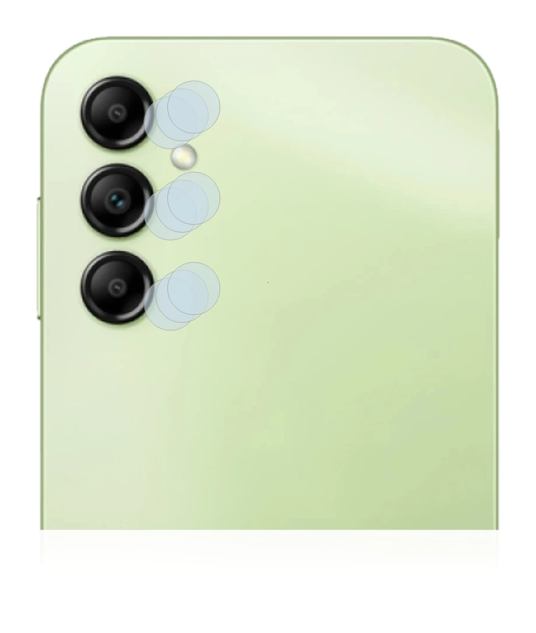 Imagen del dispositivo Samsung Galaxy A14 5G (SÓLO Cámara) con una amplia variedad de protectores de pantalla.