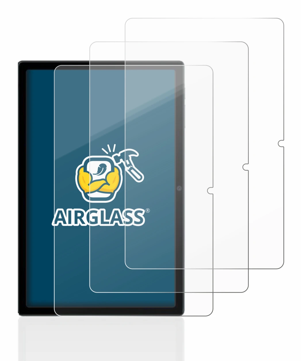 Imagen del dispositivo Blackview Tab 16 con una amplia variedad de protectores de pantalla.