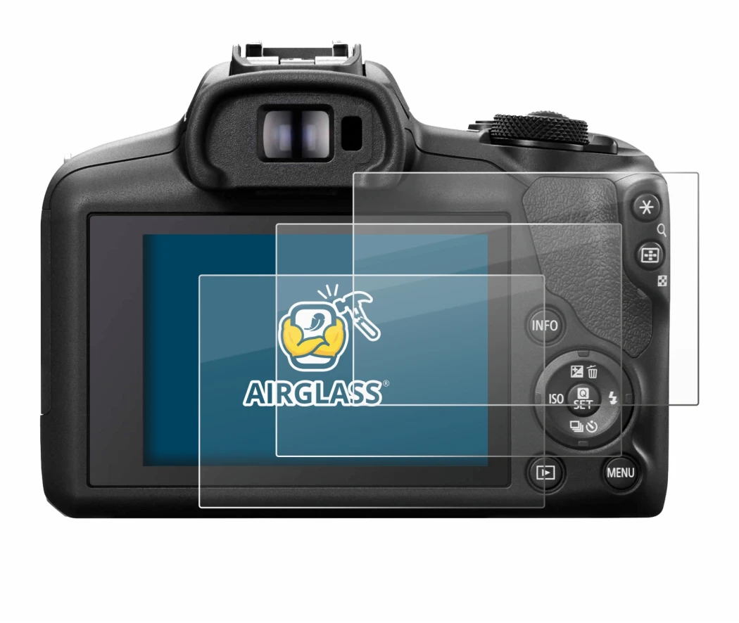 Imagen del dispositivo Canon EOS R100 con una amplia variedad de protectores de pantalla.