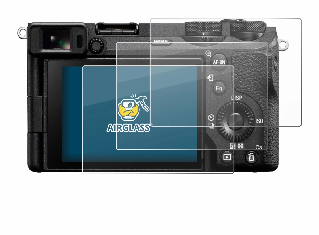 Imagen del dispositivo Sony Alpha 6700 con una amplia variedad de protectores de pantalla.