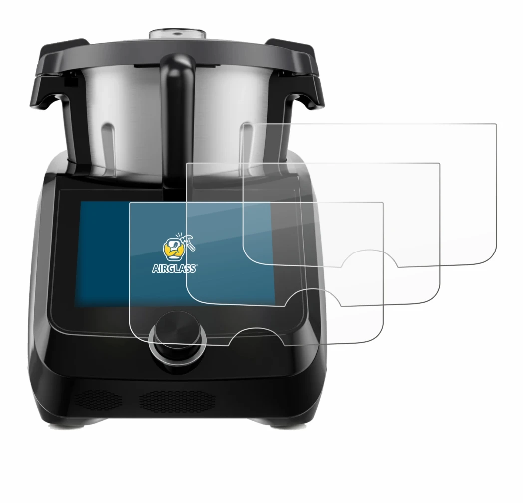 Imagen del dispositivo SilverCrest Monsieur Cuisine Smart BLACK EDITION con una amplia variedad de protectores de pantalla.