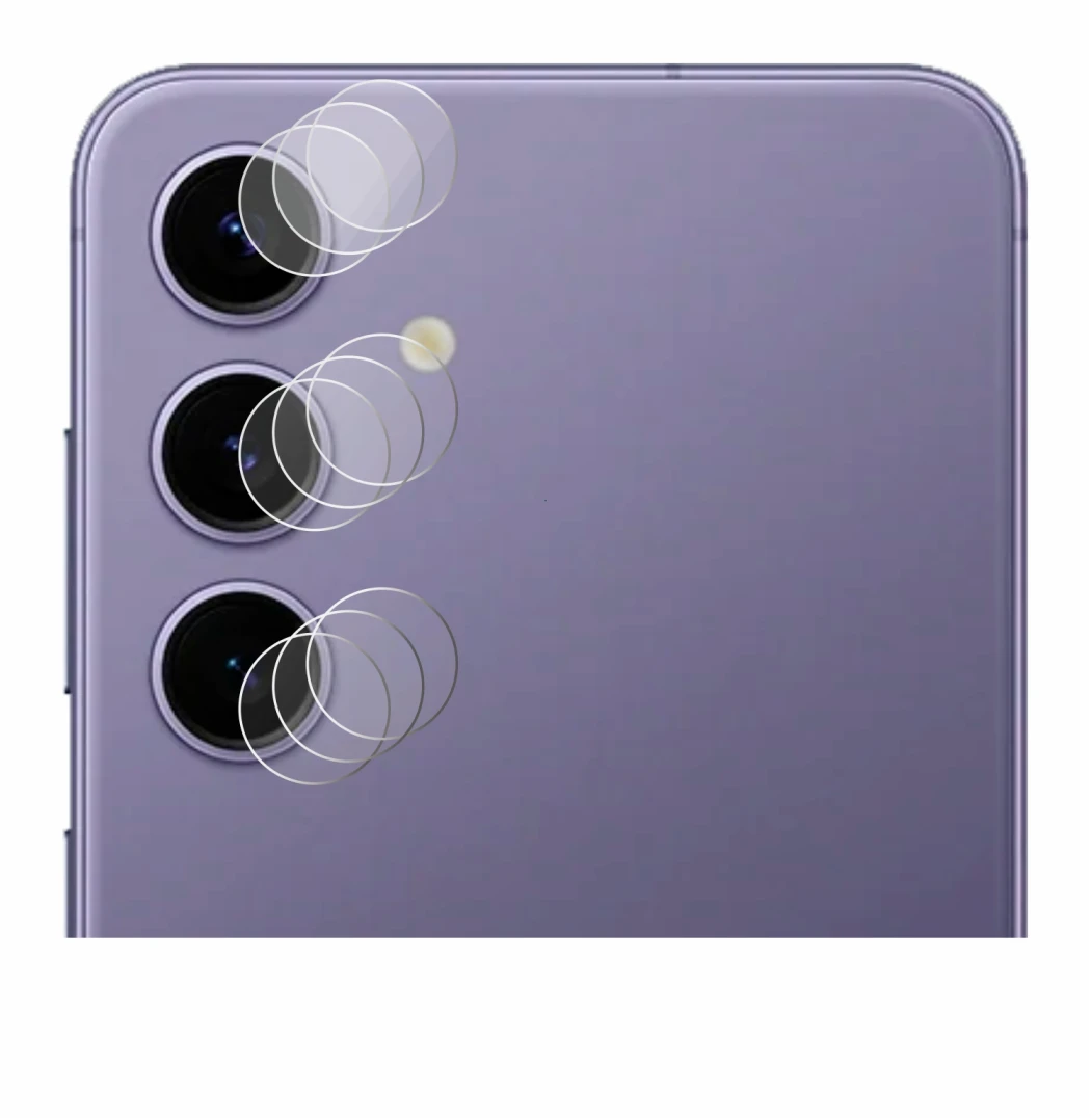 Imagen del dispositivo Samsung Galaxy S24 (SÓLO Cámara) con una amplia variedad de protectores de pantalla.