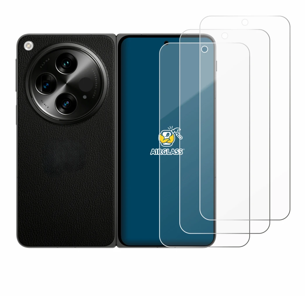 Imagen del dispositivo OnePlus Open (case-friendly) con una amplia variedad de protectores de pantalla.