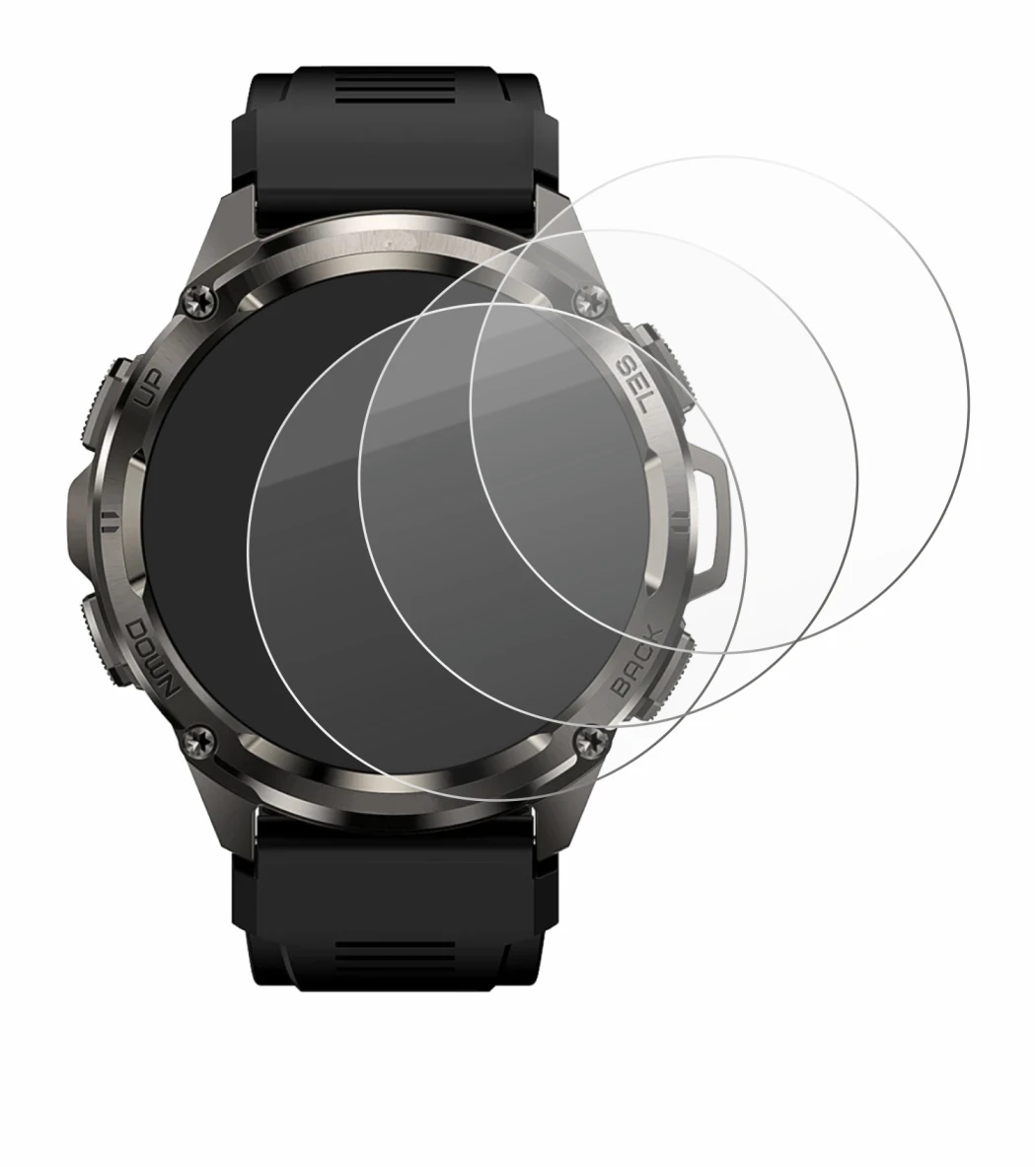 Imagen del dispositivo Kospet Tank T3 Ultra con una amplia variedad de protectores de pantalla.