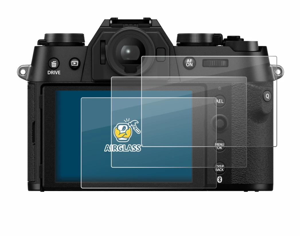 Imagen del dispositivo Fujifilm X-T50 con una amplia variedad de protectores de pantalla.