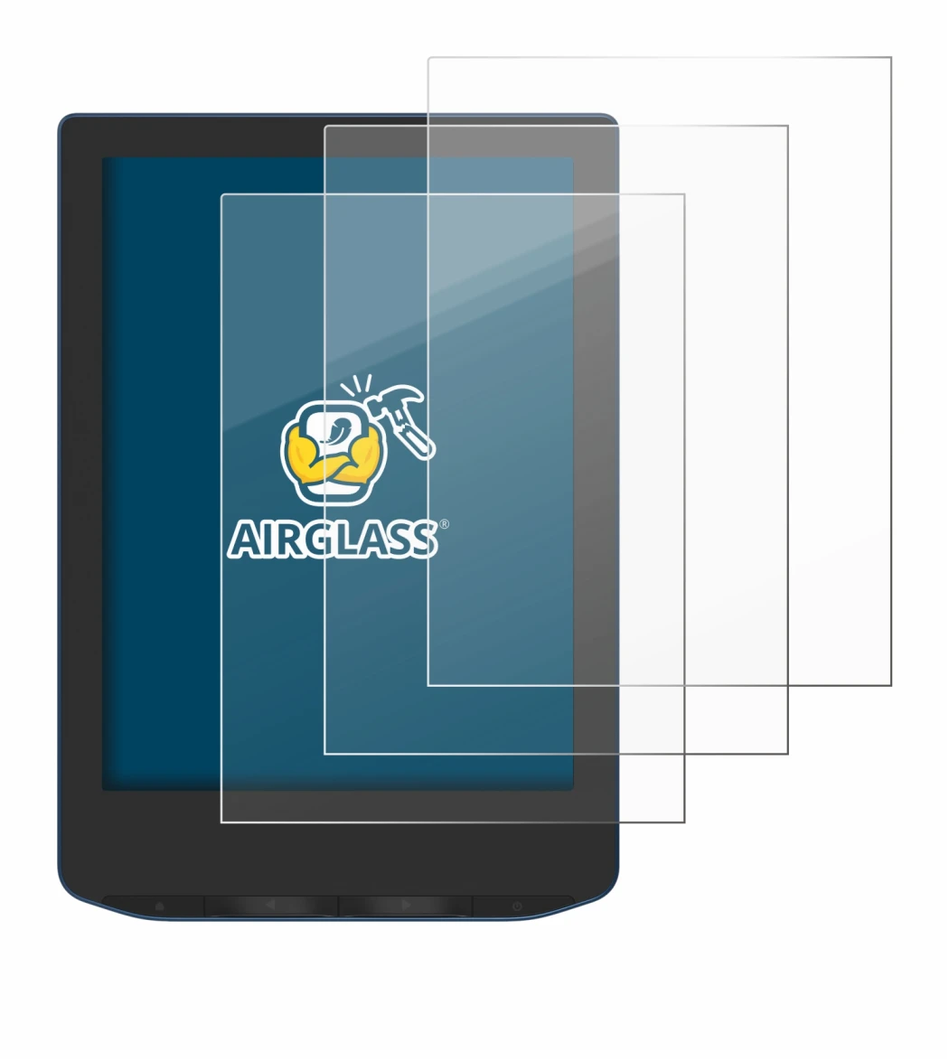 Imagen del dispositivo PocketBook Verse Pro Color con una amplia variedad de protectores de pantalla.