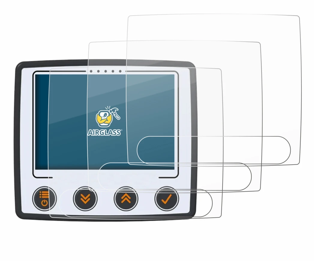 Imagen del dispositivo Skytraxx 5 Mini con una amplia variedad de protectores de pantalla.
