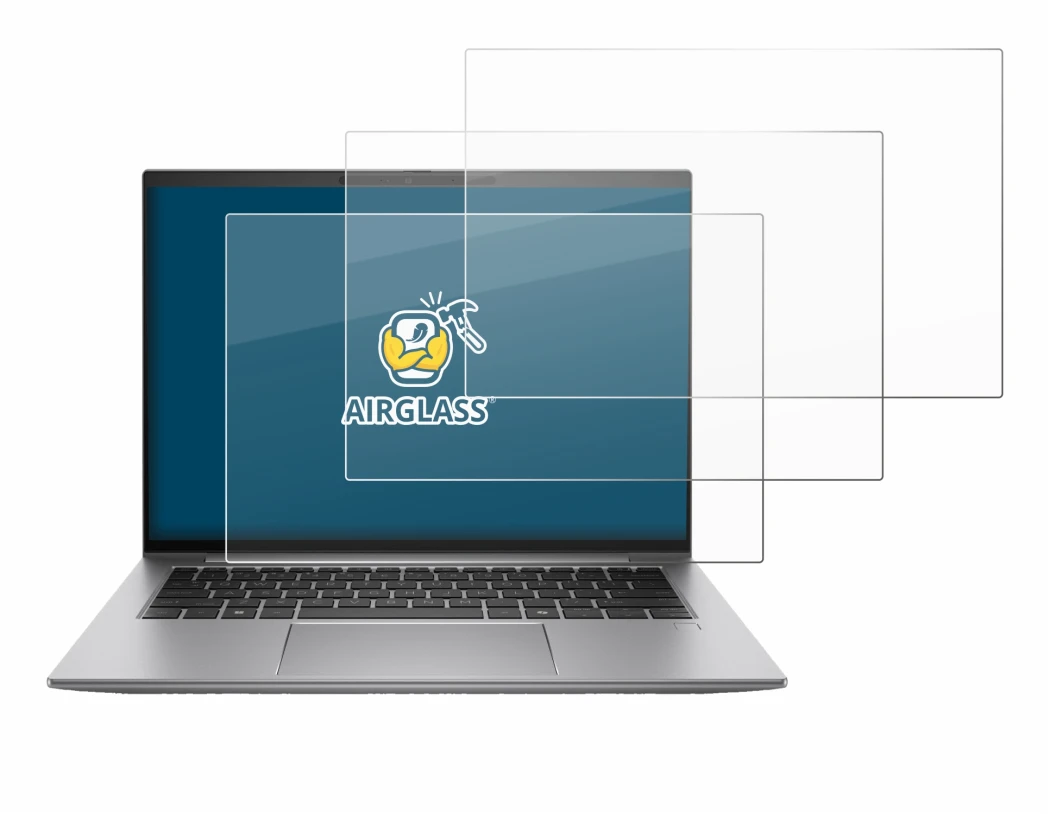 Imagen del dispositivo HP Zbook Firefly 14 G11 con una amplia variedad de protectores de pantalla.