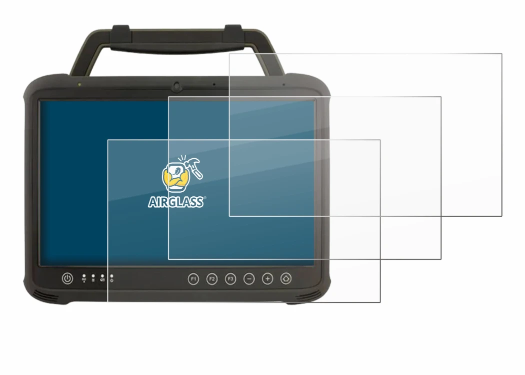 Imagen del dispositivo Winmate M133WK con una amplia variedad de protectores de pantalla.